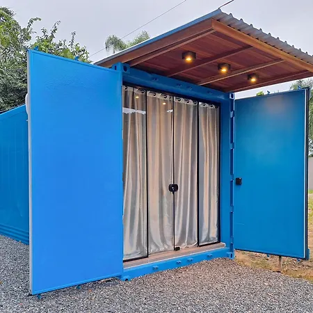 Casa Container Azul Mariscal-3